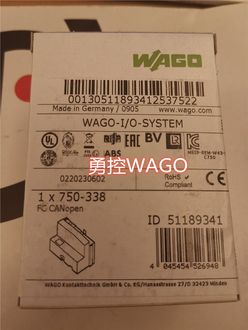 оWAGO 750-1606750-303ģ