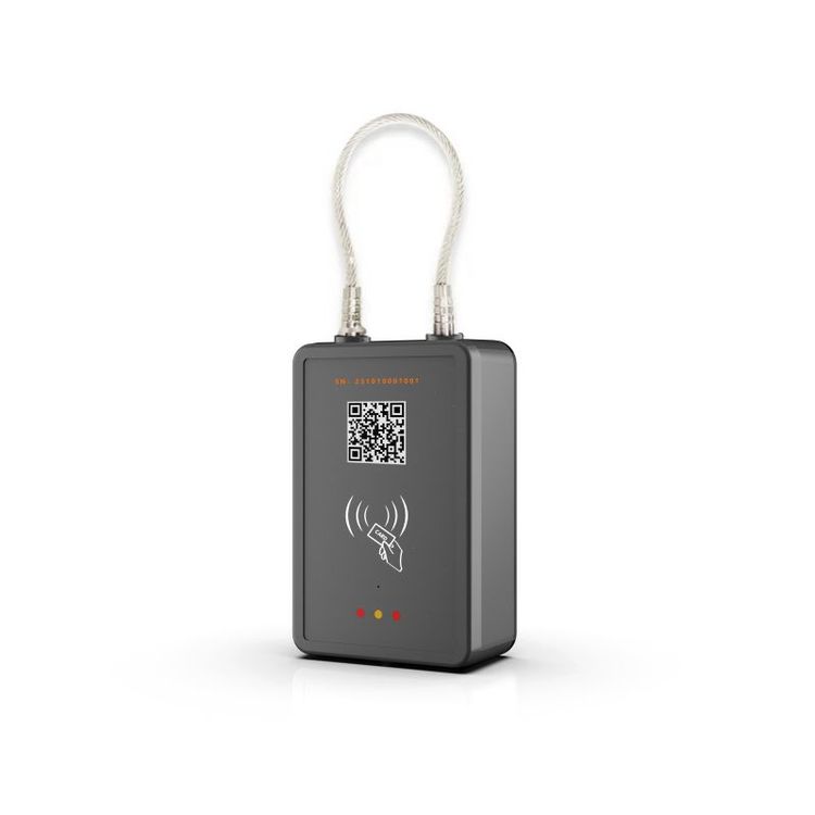 SAFLOCK品牌LF-201型号黑色软绳锁600g重8mm锁钩直径
